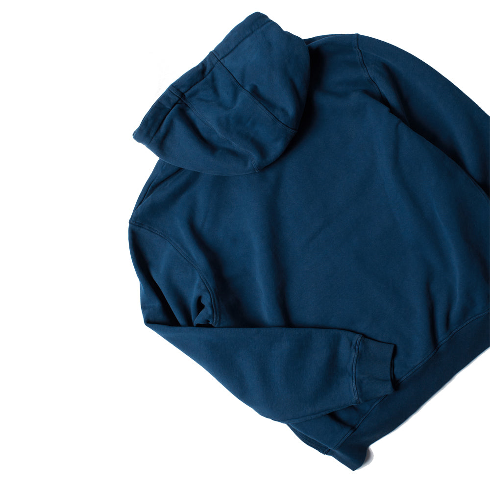 1976 Logo Zip Hooded Sweatshirt (Blue)