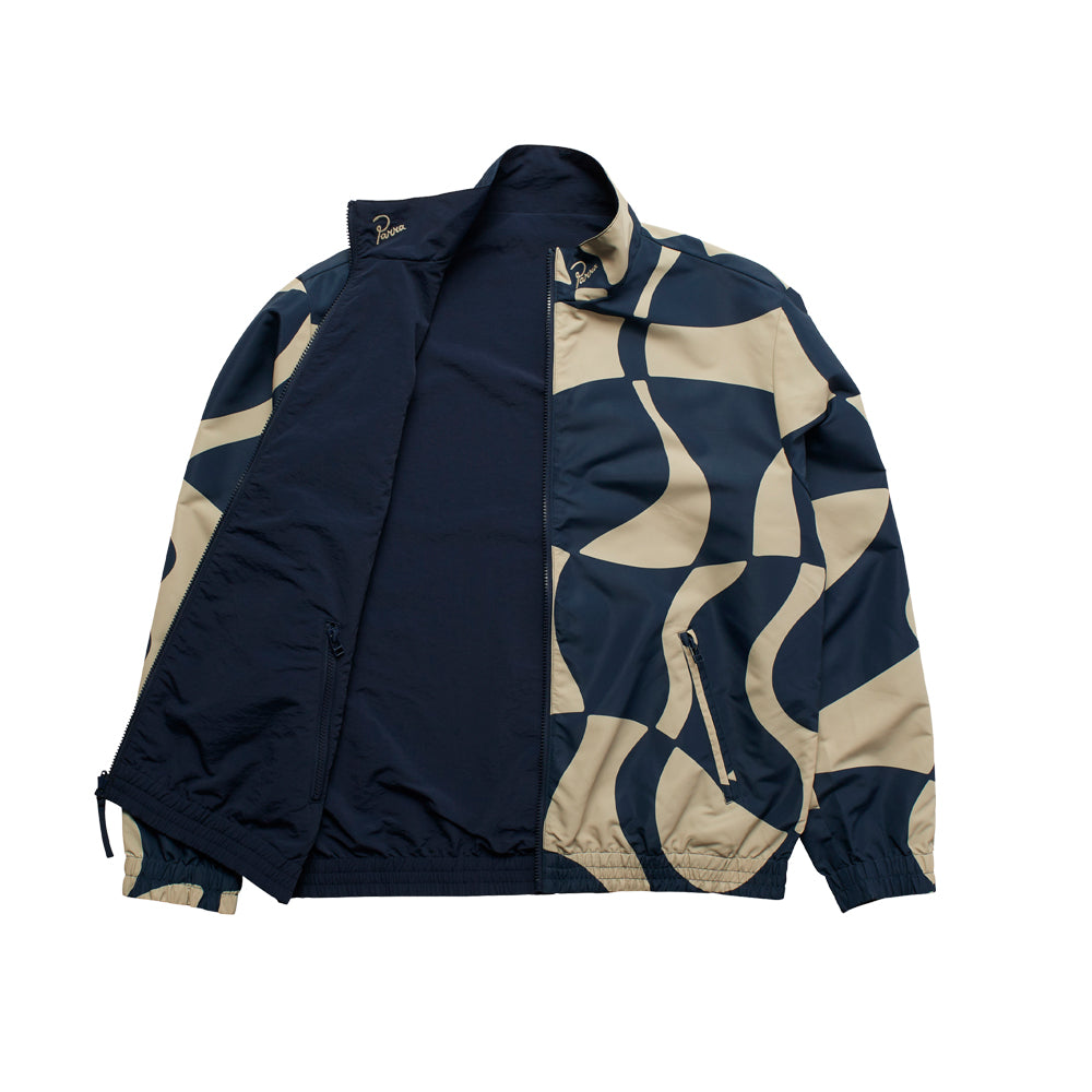 zoom winds reversible track jacket (navy blue)