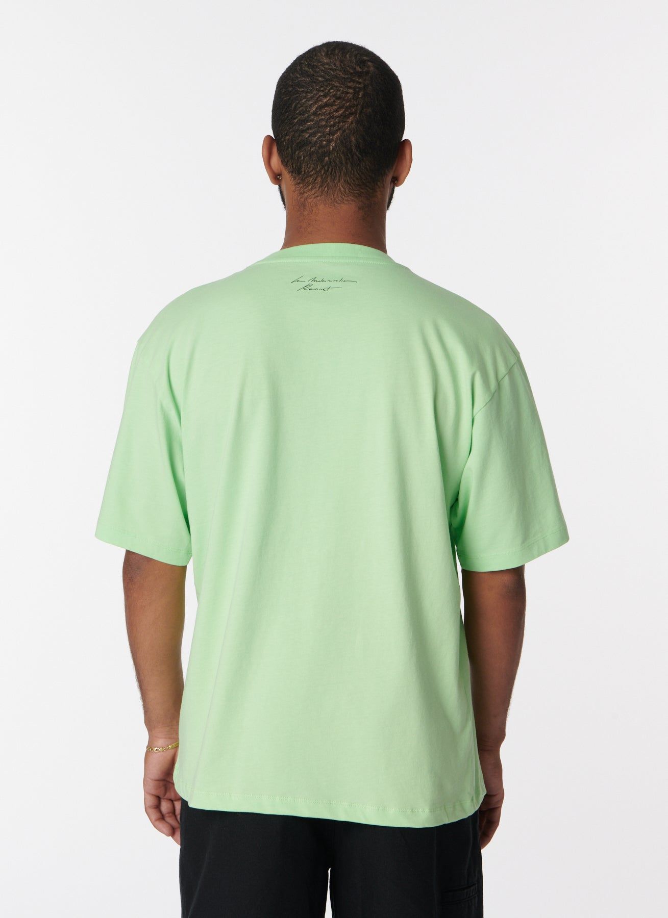 La Melancolia Smile Now T-Shirt Knit (Lime Green)