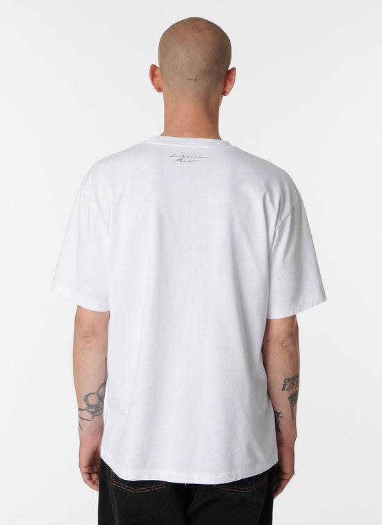 La Melancolia Smile Now T-Shirt Knit (White)