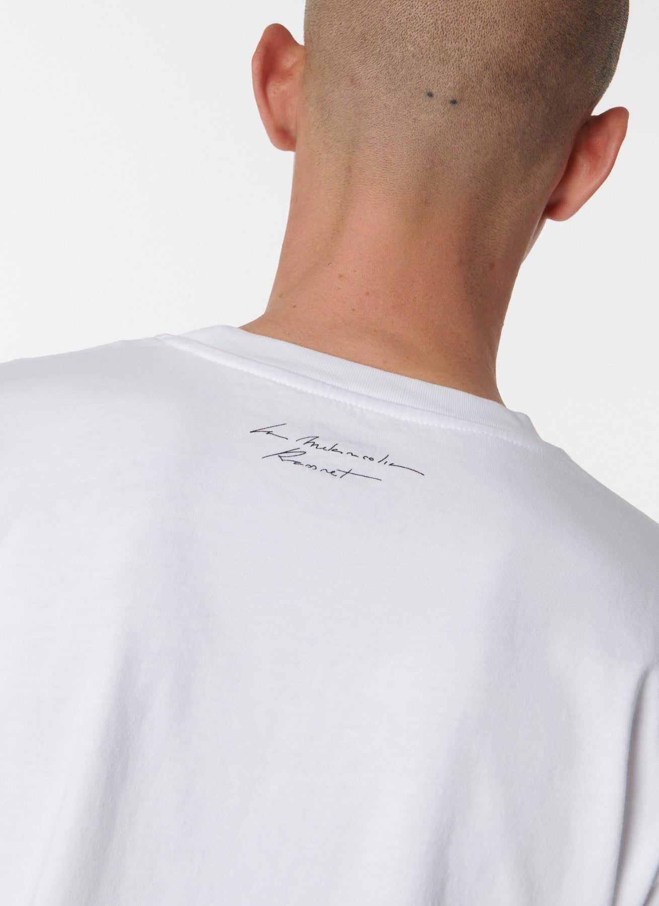 La Melancolia Smile Now T-Shirt Knit (White)