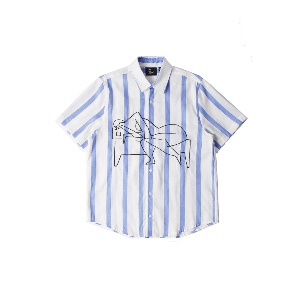 Sleep Now Short Sleeve Shirt (Blue)