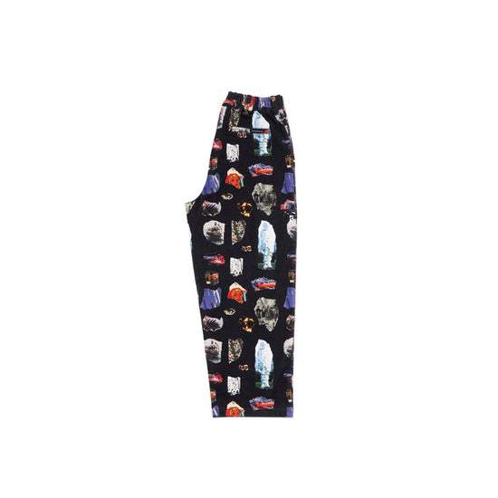 Painter Pants And Collage (Black)