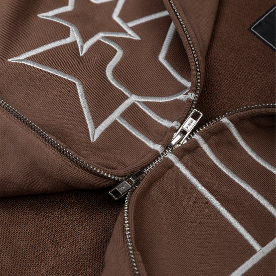 Logo Sweat Hooded (Brown)