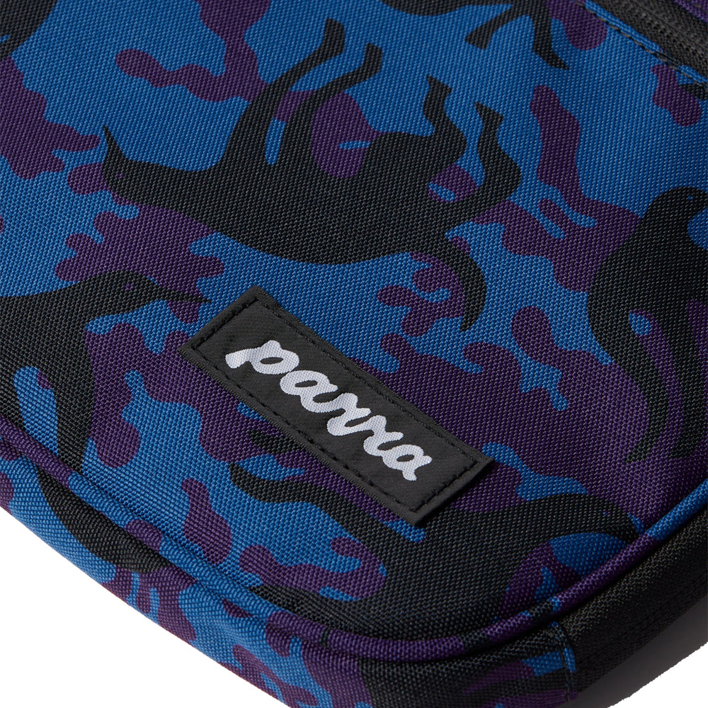 Purple Camo Beast Laptop Sleeve - Blue