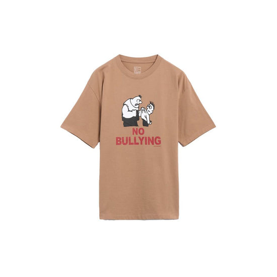 No Bullying T-Shirt Knit (Beige)