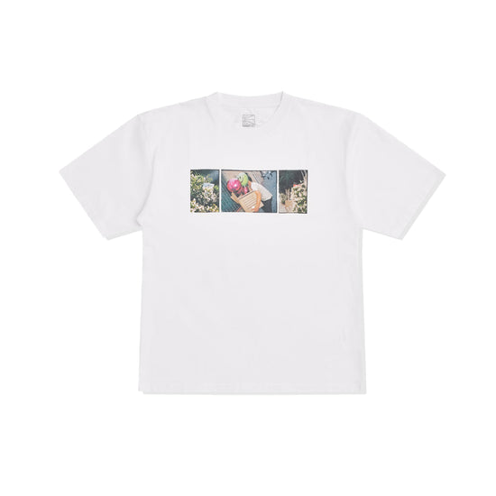 La Melancolia Smile Now T-Shirt Knit (White)