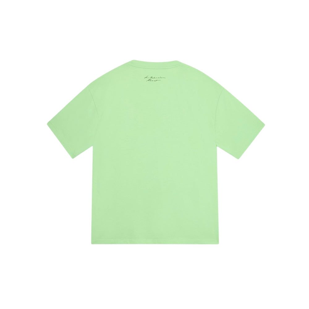 La Melancolia Smile Now T-Shirt Knit (Lime Green)