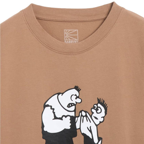 No Bullying T-Shirt Knit (Beige)