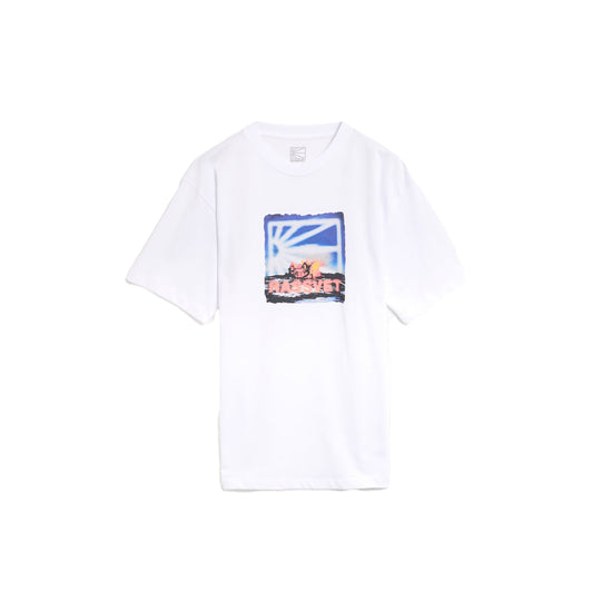 On Fire Tee Shirt Knit (White)