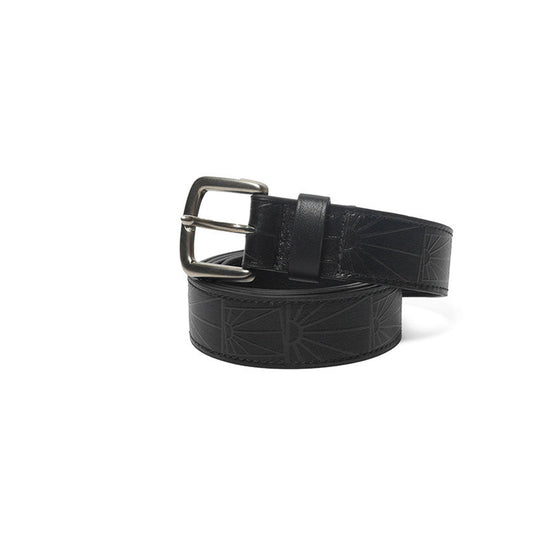 Logo Belt Leather (Black)