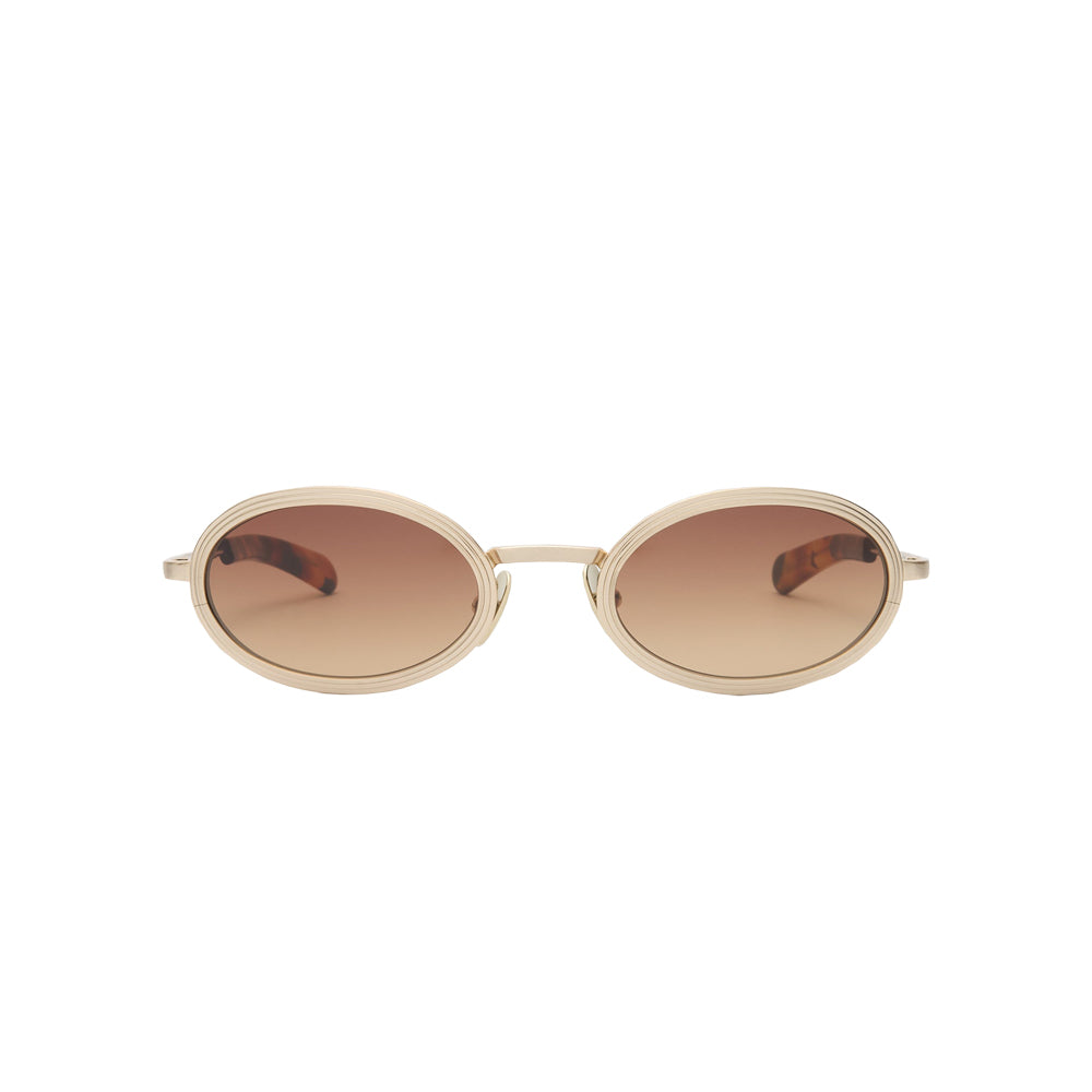 RENO Brushed Light Gold/Brown Gradient Lens