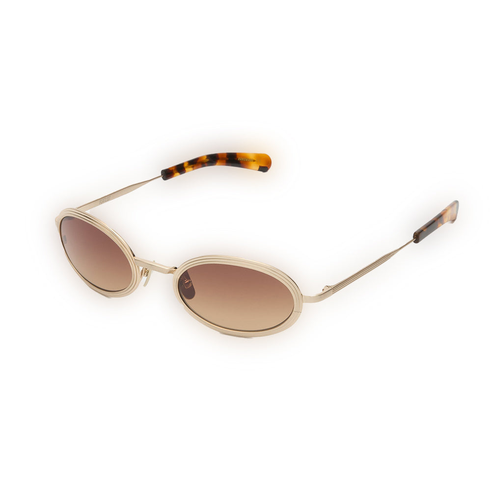 RENO Brushed Light Gold/Brown Gradient Lens