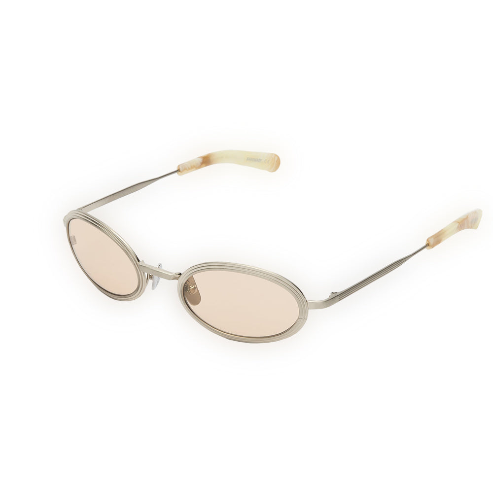 RENO Brushed Silver/Peach Lens