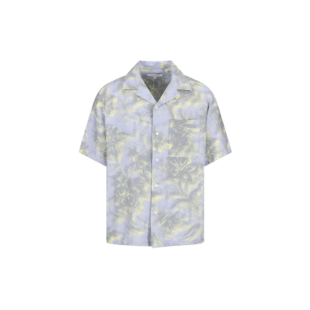 Resort Shirt - Arctic Ice/Pastel Yellow