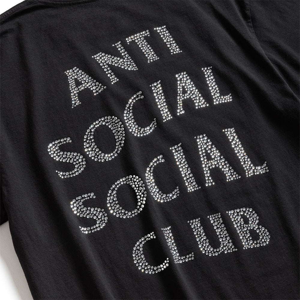 Rhinestone Tee - Black