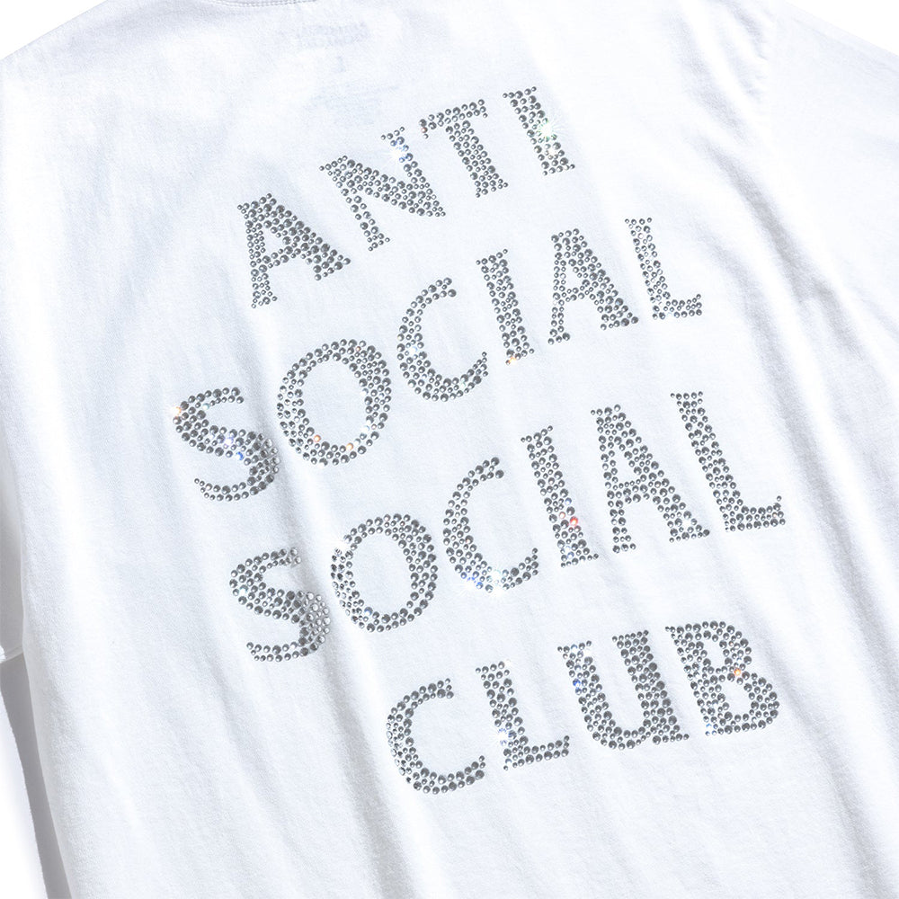 Rhinestone Tee - White