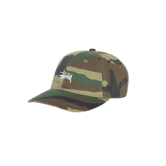 Basic Washed Low Pro Cap (Woodland Camo)