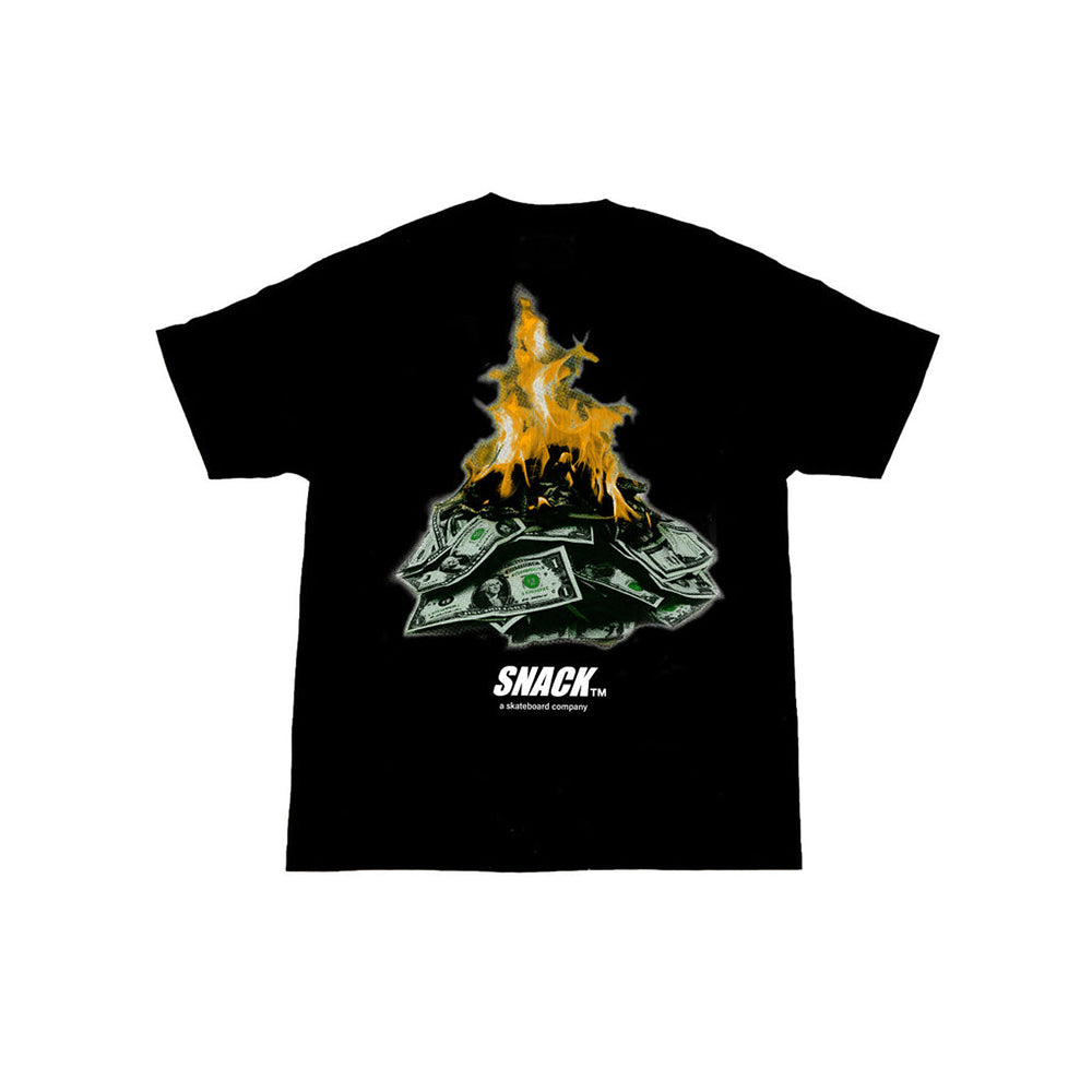 Burning Money Tee (Black)