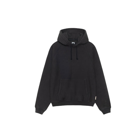 Fleece Raglan Hood (Washed Black)