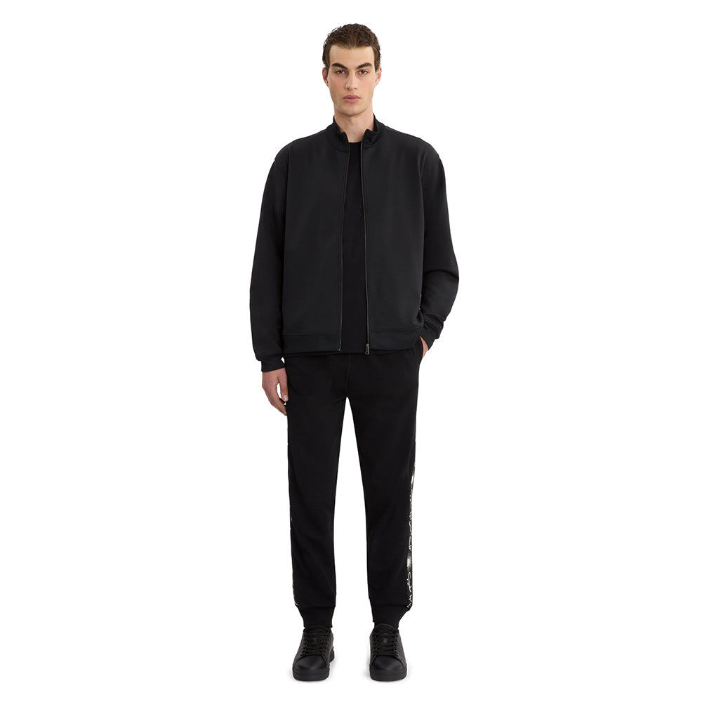 Side Tape Track Jacket - Black