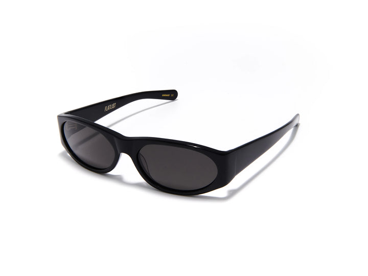 EDDIE KYU (Solid Black / Solid Black Lens)