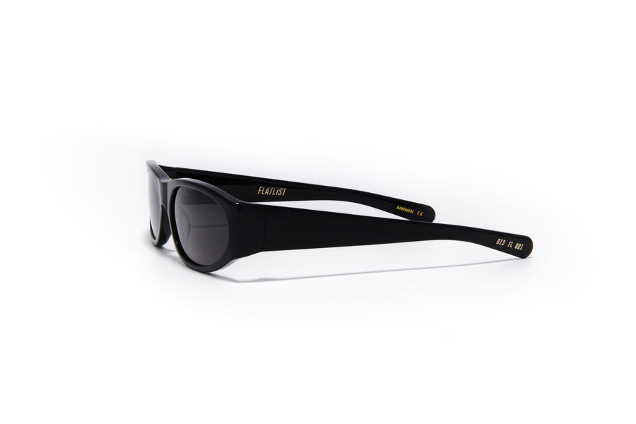 EDDIE KYU (Solid Black / Solid Black Lens)