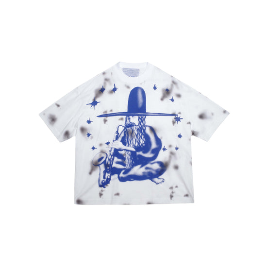 Free Jazz Marble Tee (White)