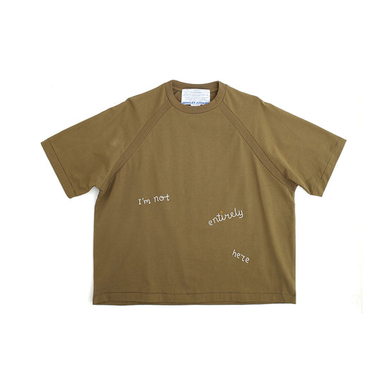 Not Here Tee (Olive)