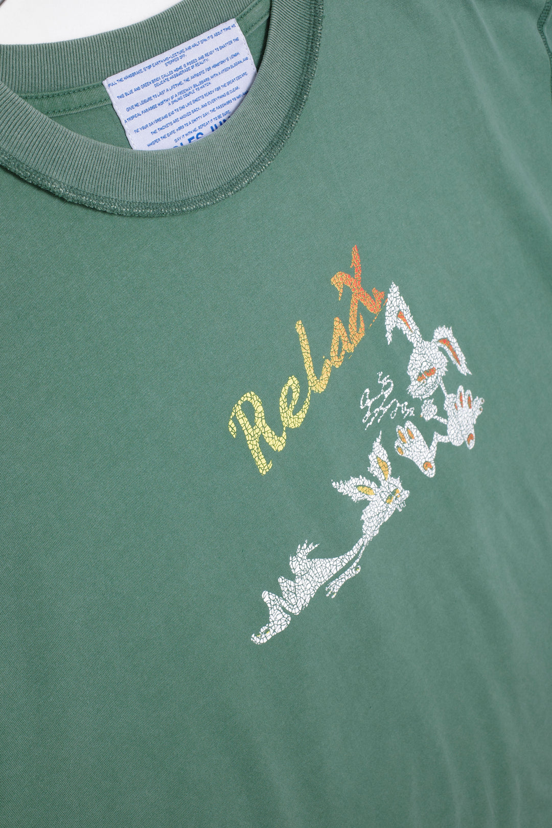 Relax Vintage Tee (Washed Green)