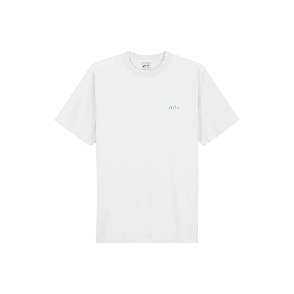 تي شيرت Teo Back Multi Runner (أبيض)