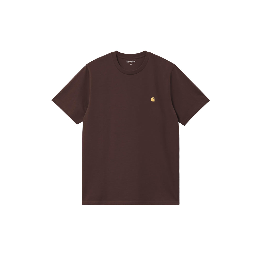 S/S Chase T-Shirt - Palisander/Gold