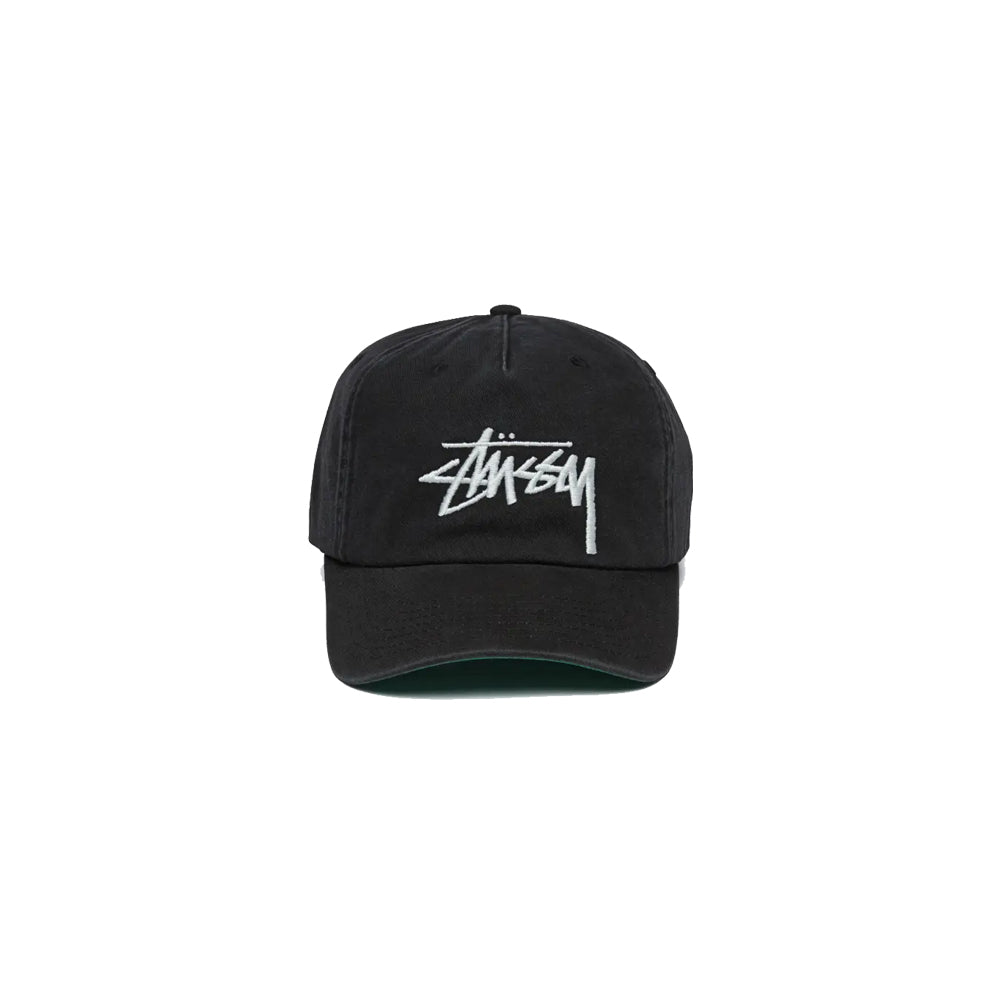 Big Stock Mid Depth Cap - Shadow Black