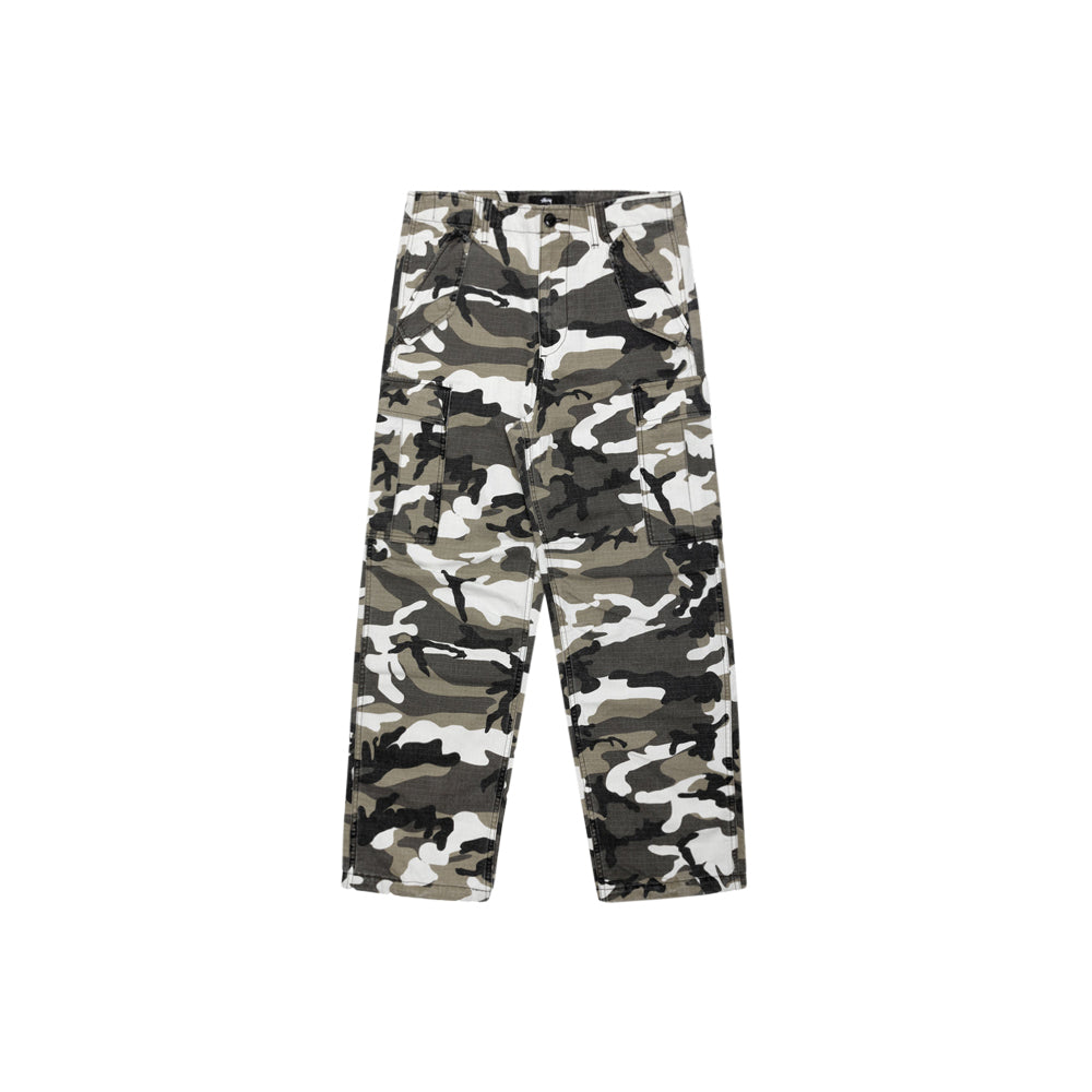 Military Cargo Pant Ripstop (Snow Camo)