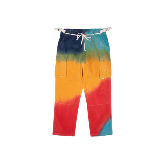 Tie Die Canvas Cargo Pant (Multi)