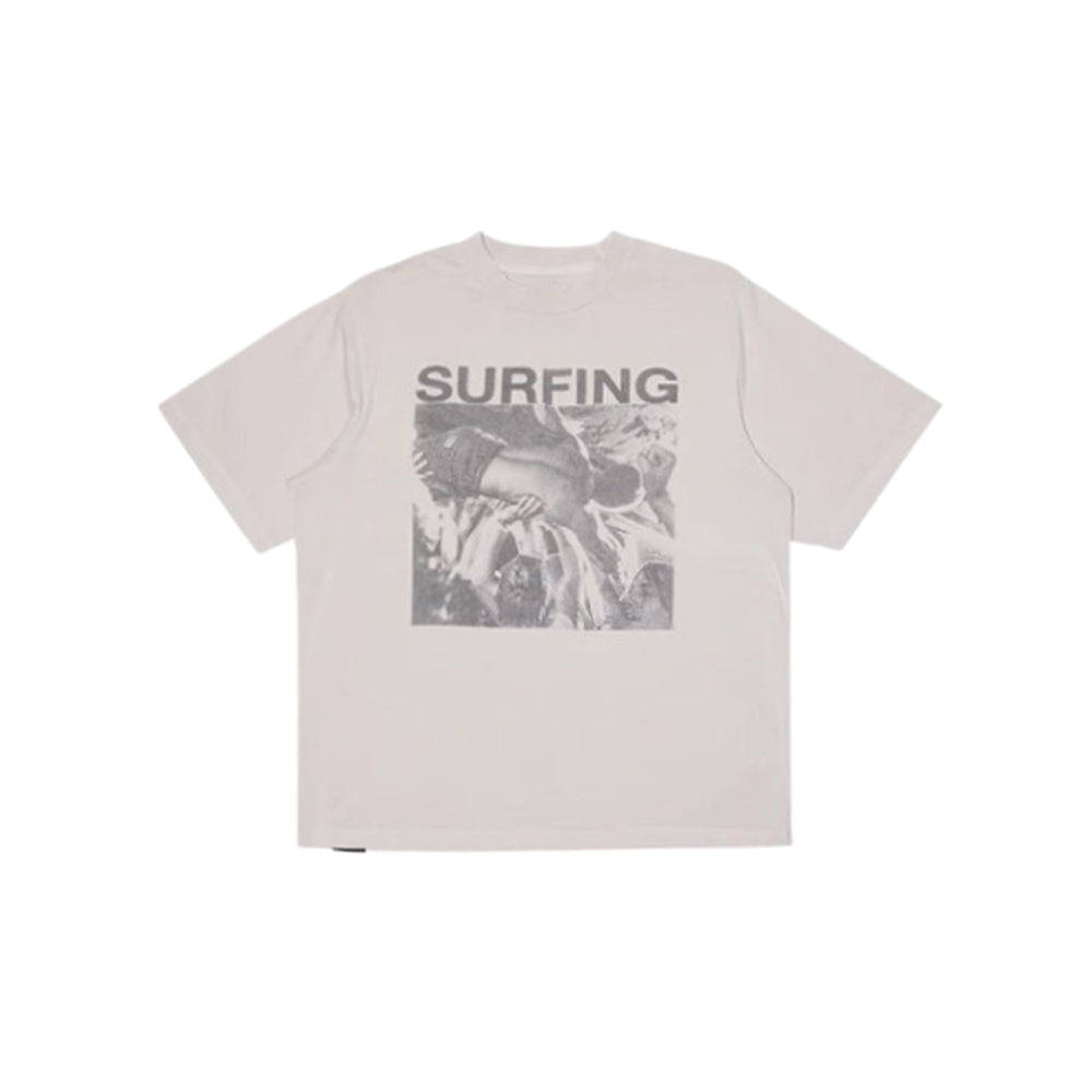 Surfing Boxy Tee (Bone)