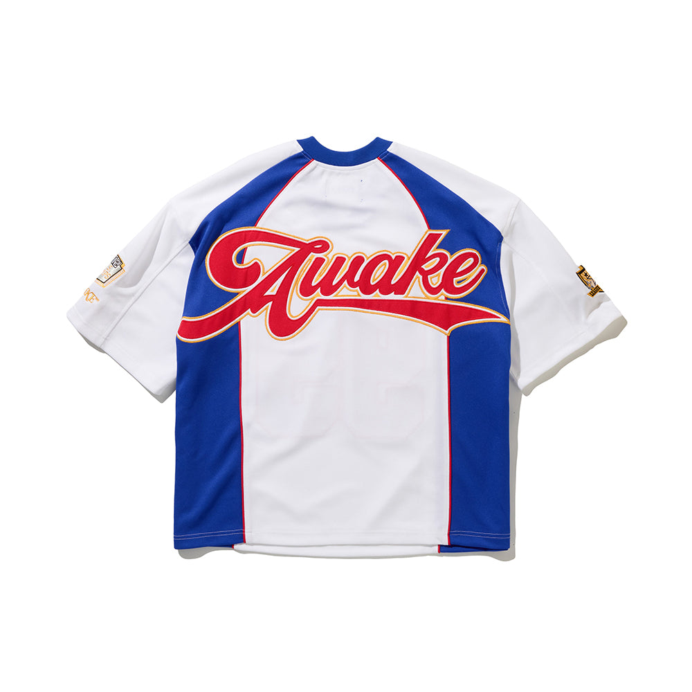 Script Football Jersey - White
