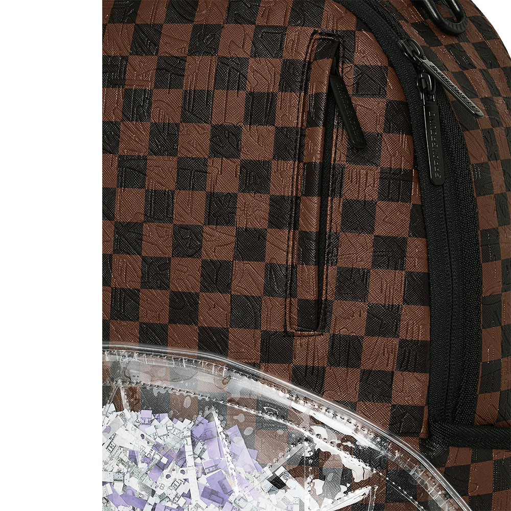 Shredded Money Dlxsv Backpack - Brown