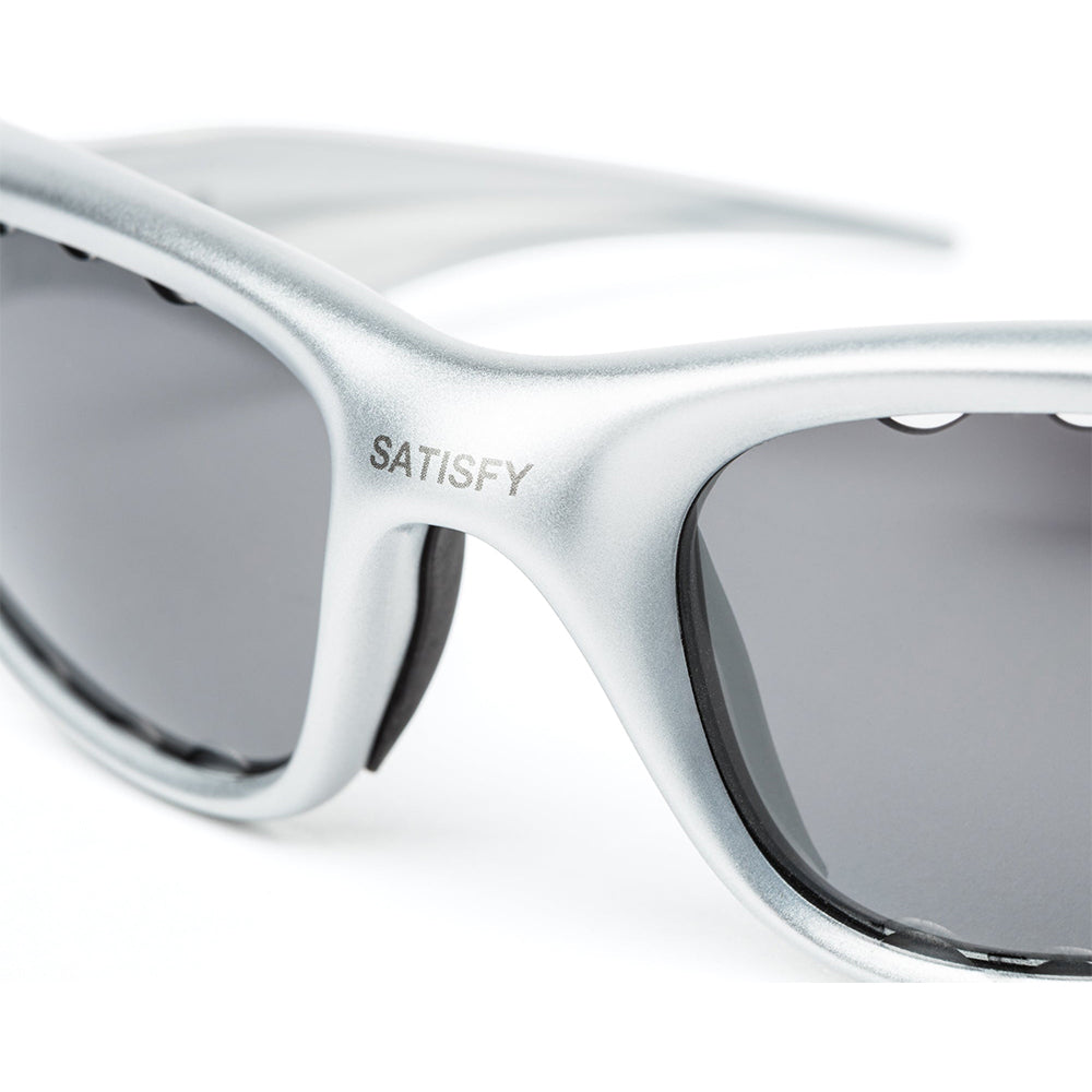 SATISFY x Oakley Scar - X-Silver/Prizm Black Vented
