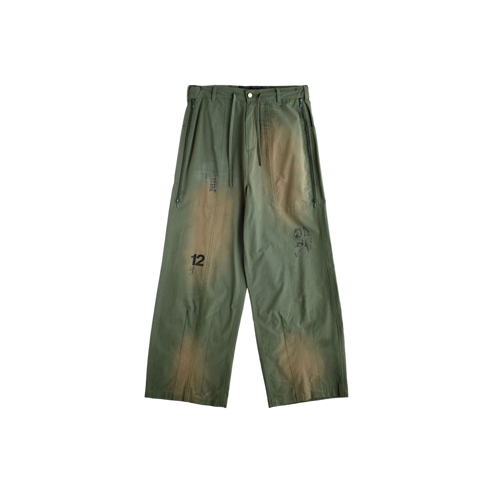 Sketches Baloon Pant - Green