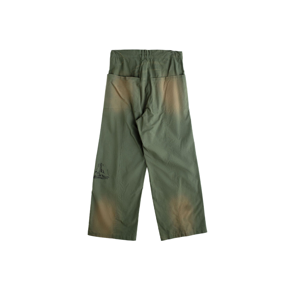 Sketches Baloon Pant - Green