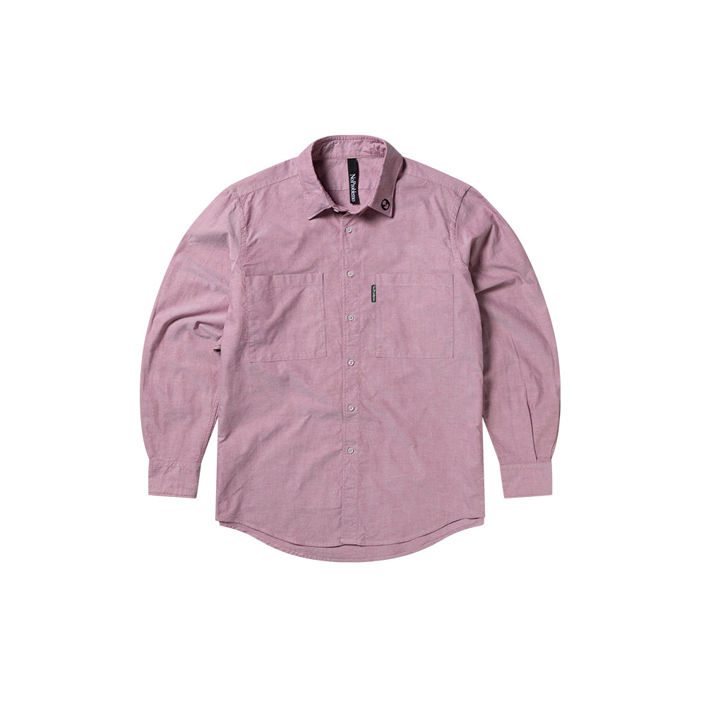 Split Problemo LS Oxford Shirt - Red
