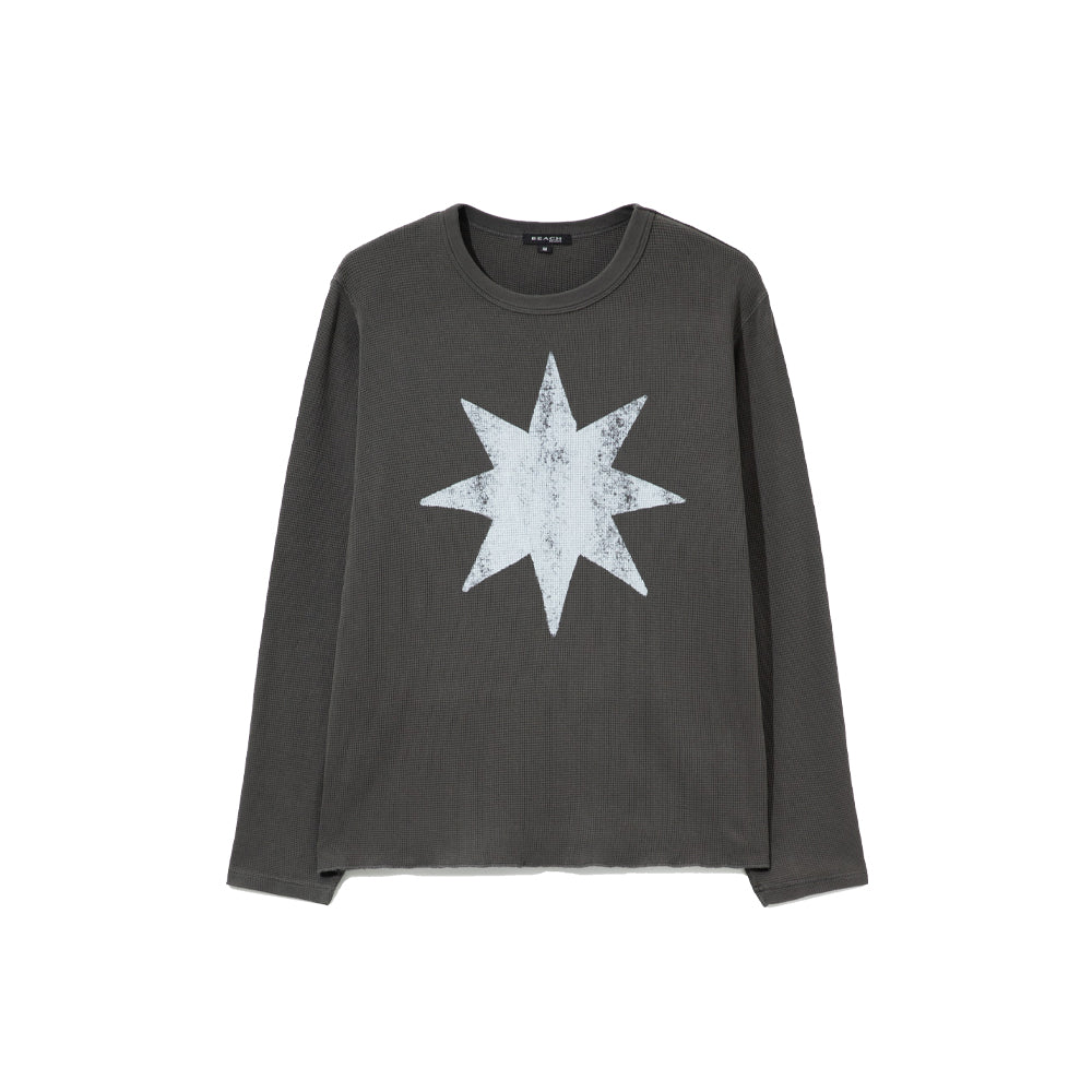 Star Drive Waffle LS - Charcoal
