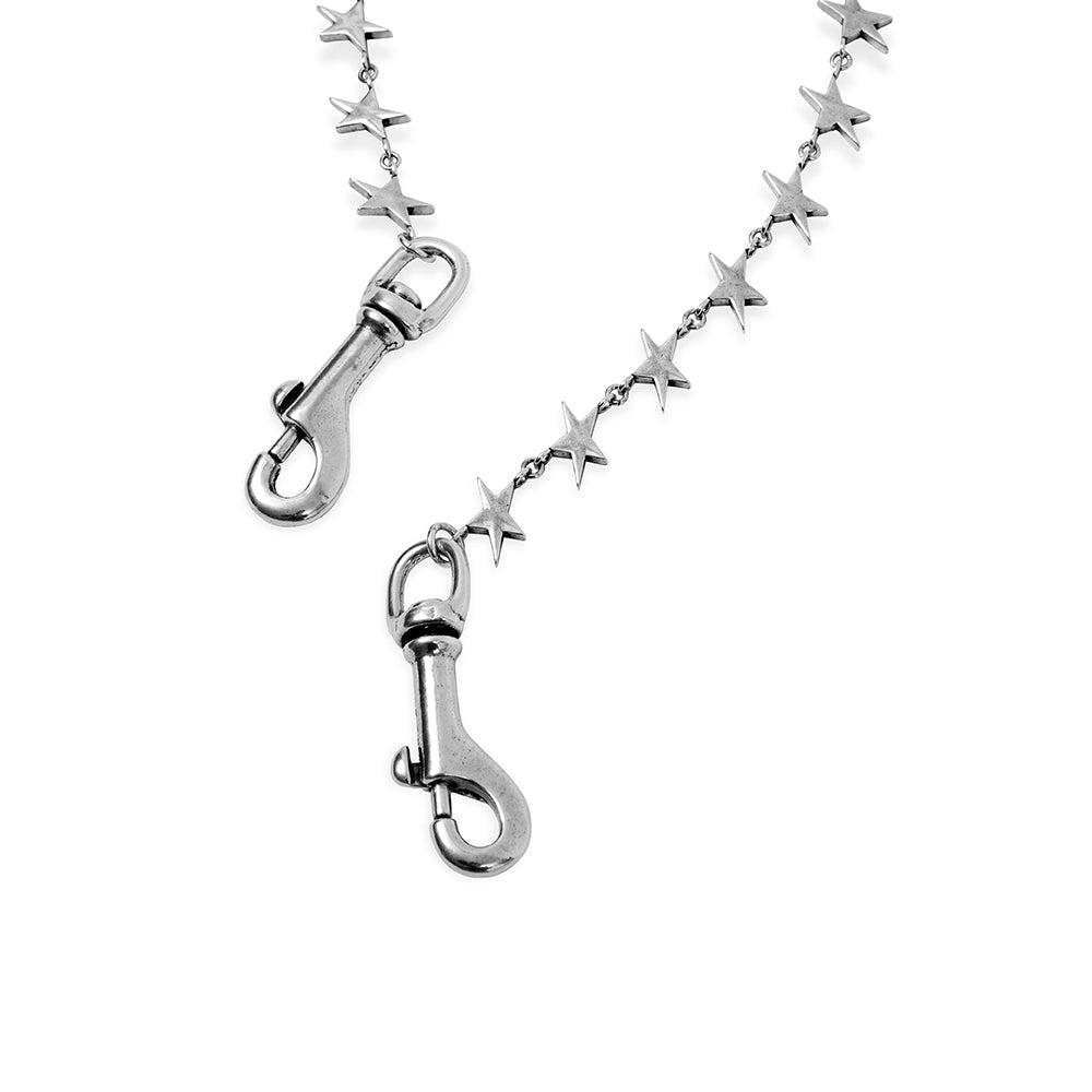 Stars Pant Chain - Silver