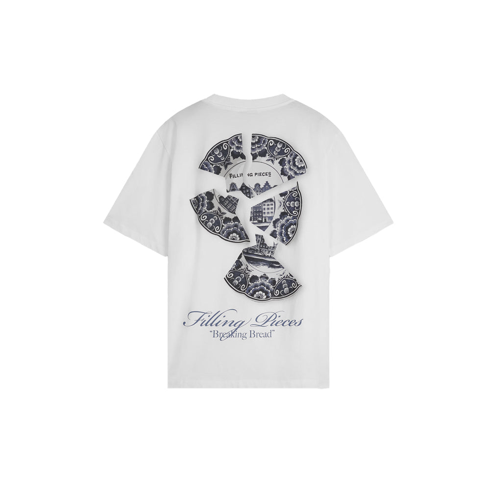 T-Shirt Broken Plate - White