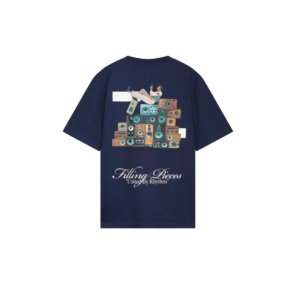 T-Shirt Speaker Wall - Navy