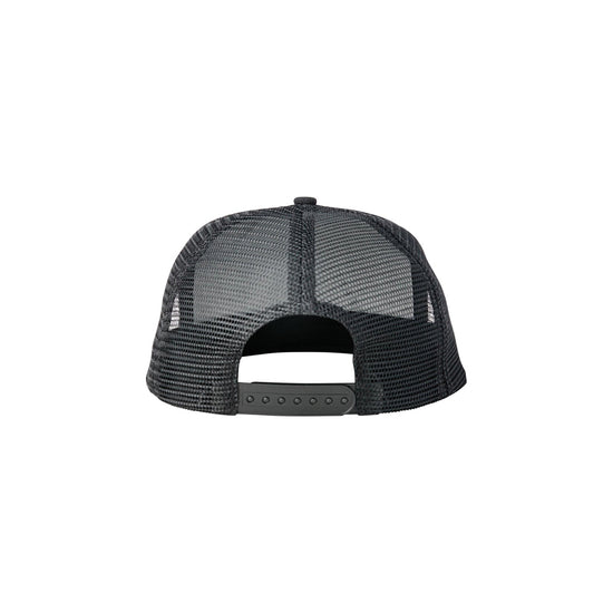 Classic Dot Mesh Trucker Structured Hat (Dk Green/Black)