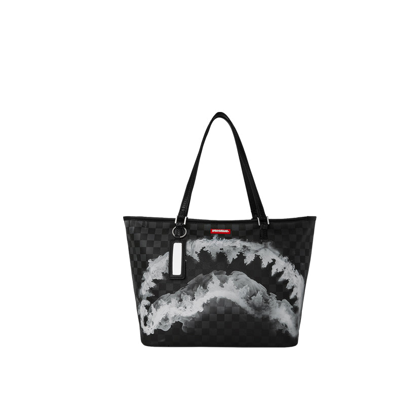 Sip N’ Smoke Tote - Black/White