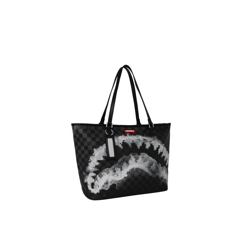 Sip N’ Smoke Tote - Black/White