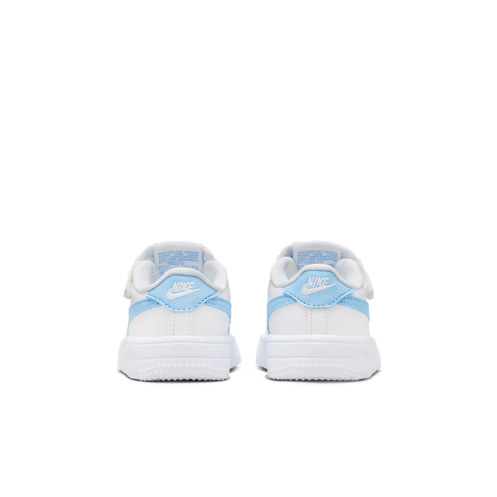 حذاء Nike Force 1 Low EasyOn TD (أبيض/أزرق الدلو)